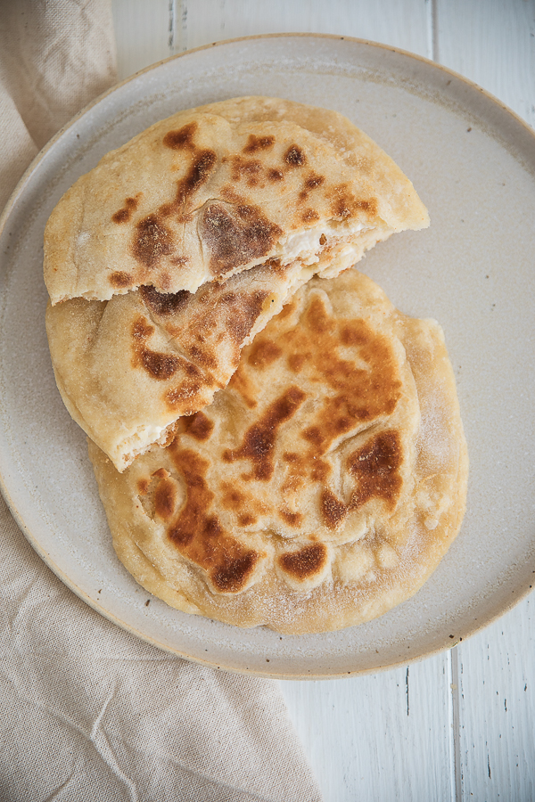 la Recette Cheese Naan gourmand