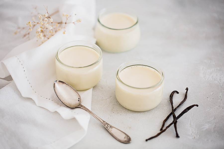 Crème à la vanille recette